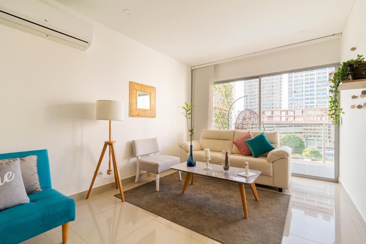 Comodo Moderno Apto En Bocagrande A 2' De La Playa * Cartagena