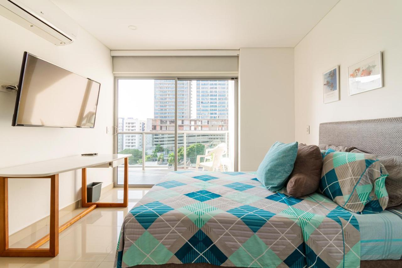 Apartment Comodo Moderno Apto En Bocagrande A 2' De La Playa Cartagena