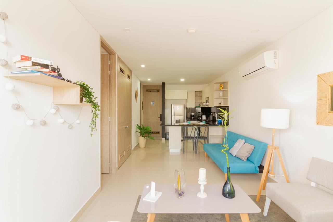 Apartment Comodo Moderno Apto En Bocagrande A 2' De La Playa Cartagena