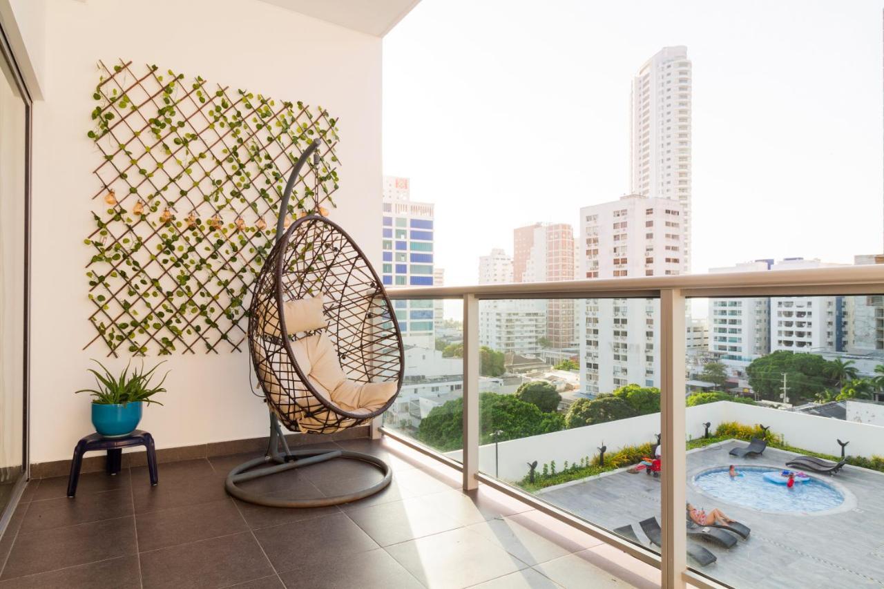 Apartment Comodo Moderno Apto En Bocagrande A 2' De La Playa *