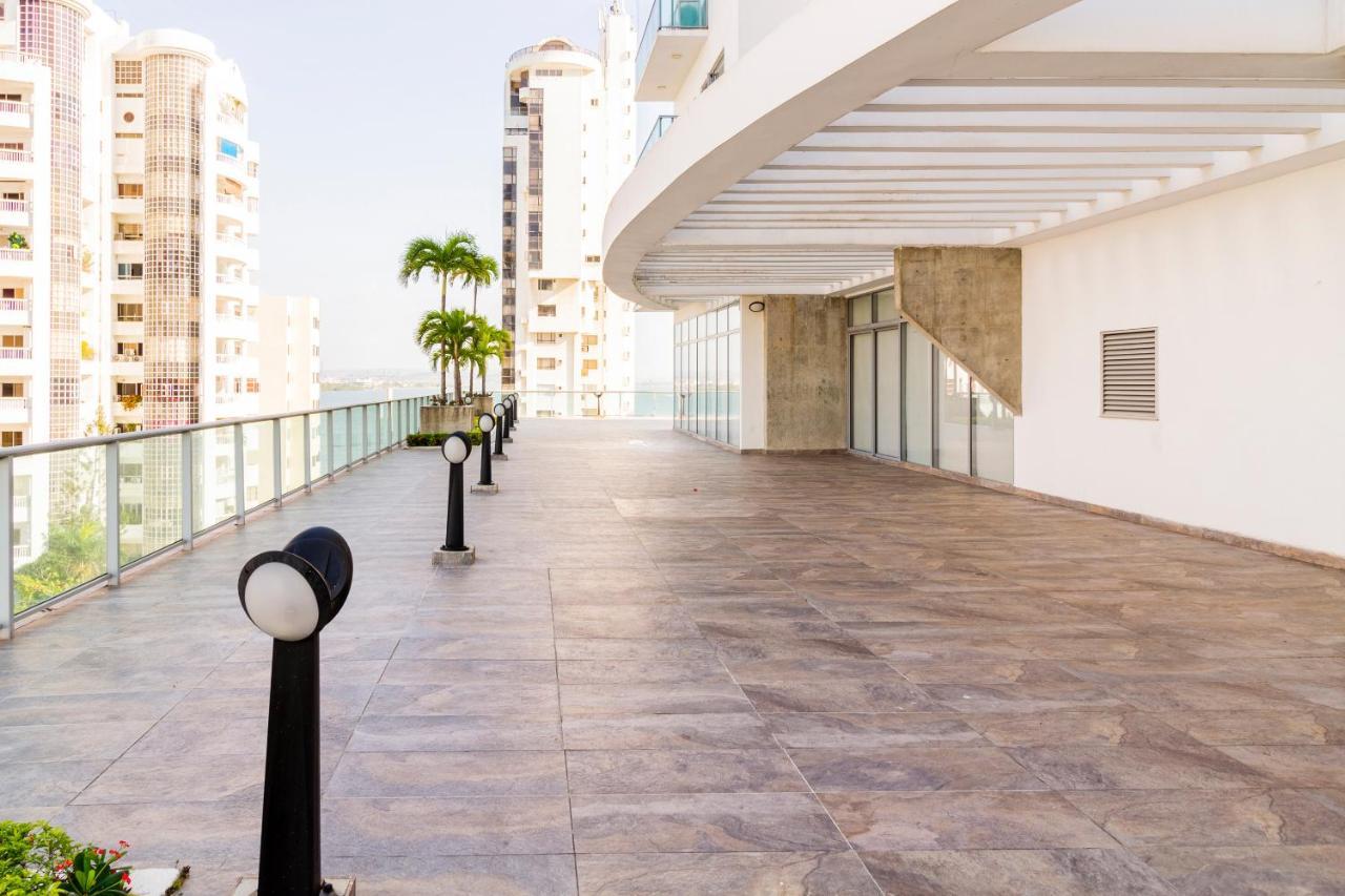 Comodo Moderno Apto En Bocagrande A 2' De La Playa Apartment Cartagena