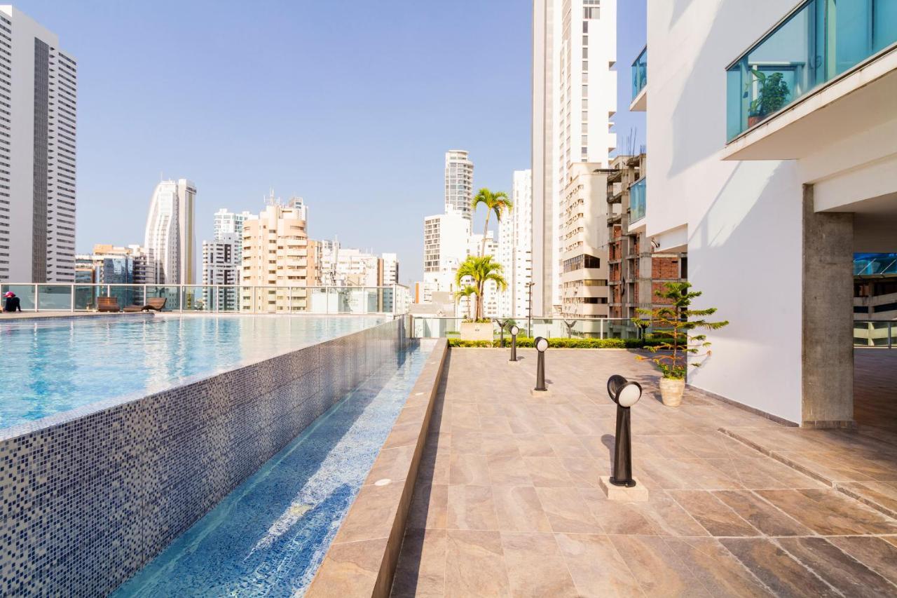 Apartment Comodo Moderno Apto En Bocagrande A 2' De La Playa Cartagena